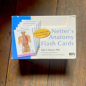 Netter’s Anatomy flash cards